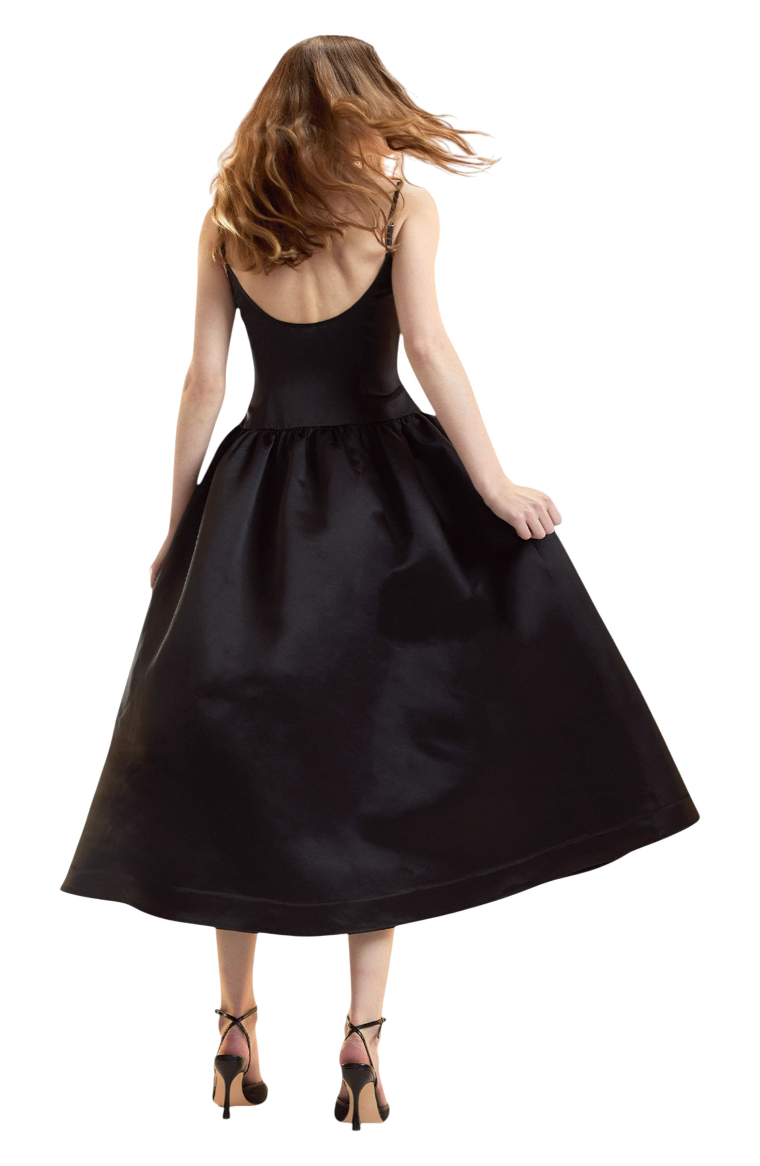 Cynthia Rowley The Genevive Silk Dress in Black at Nordstrom - 3