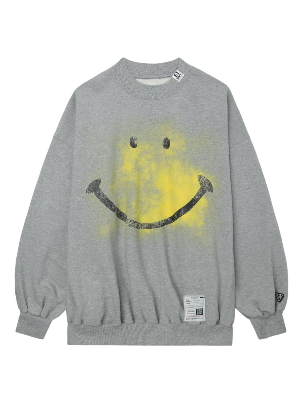 smiley-face sweatshirt - 1