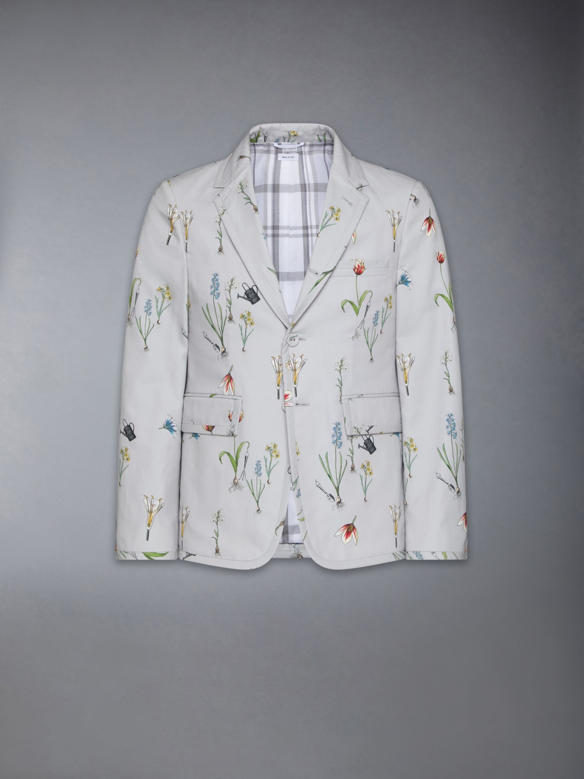 CLASSIC COTTON LINEN BOTANICAL SPORT COAT - 7