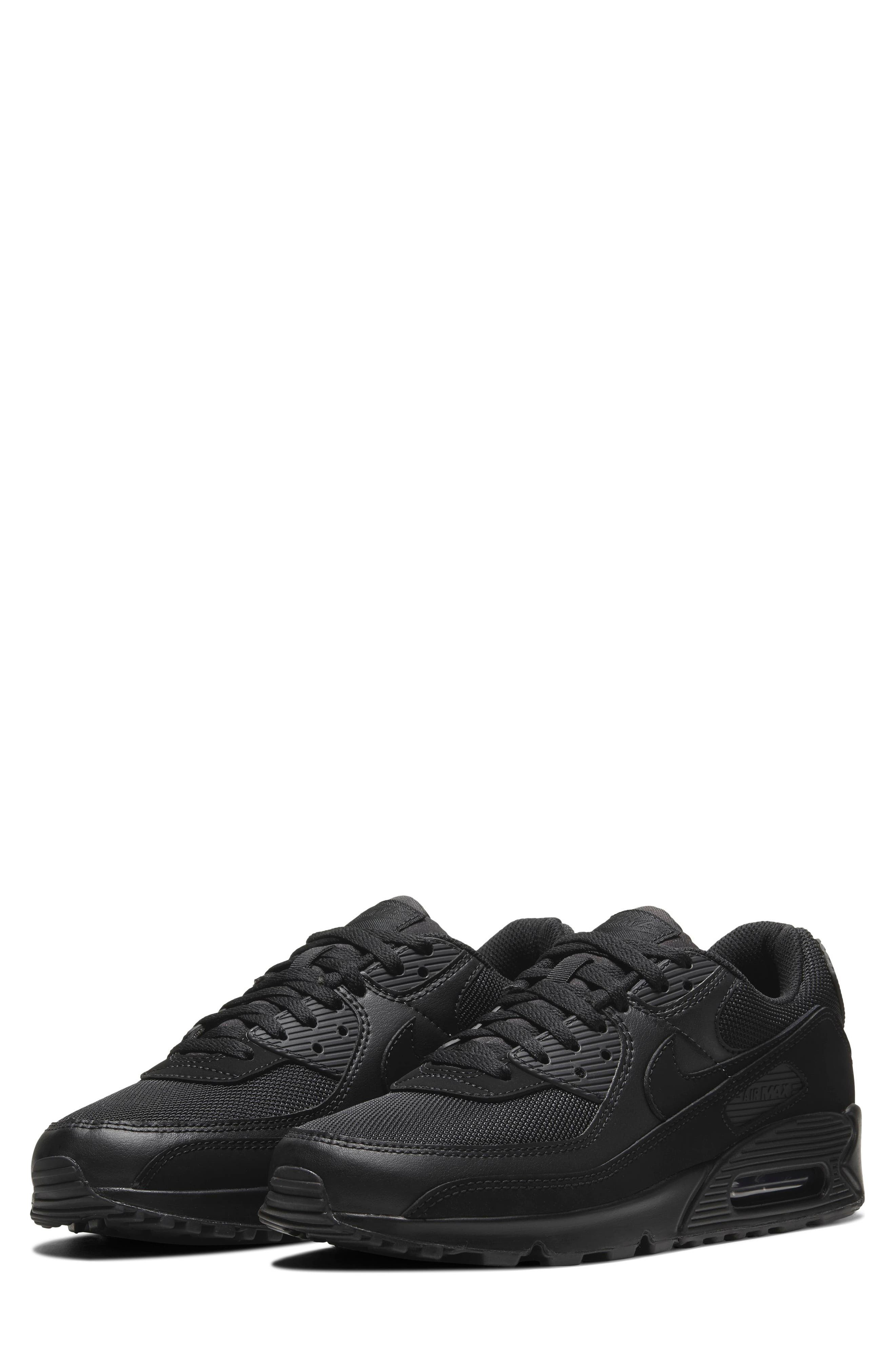 Nike Air Max 90 Sneaker in 003 Black/black at Nordstrom - 1