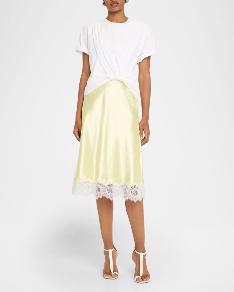 3.1 Phillip Lim Short-Sleeve Combo T-Shirt Slip Dress outlook