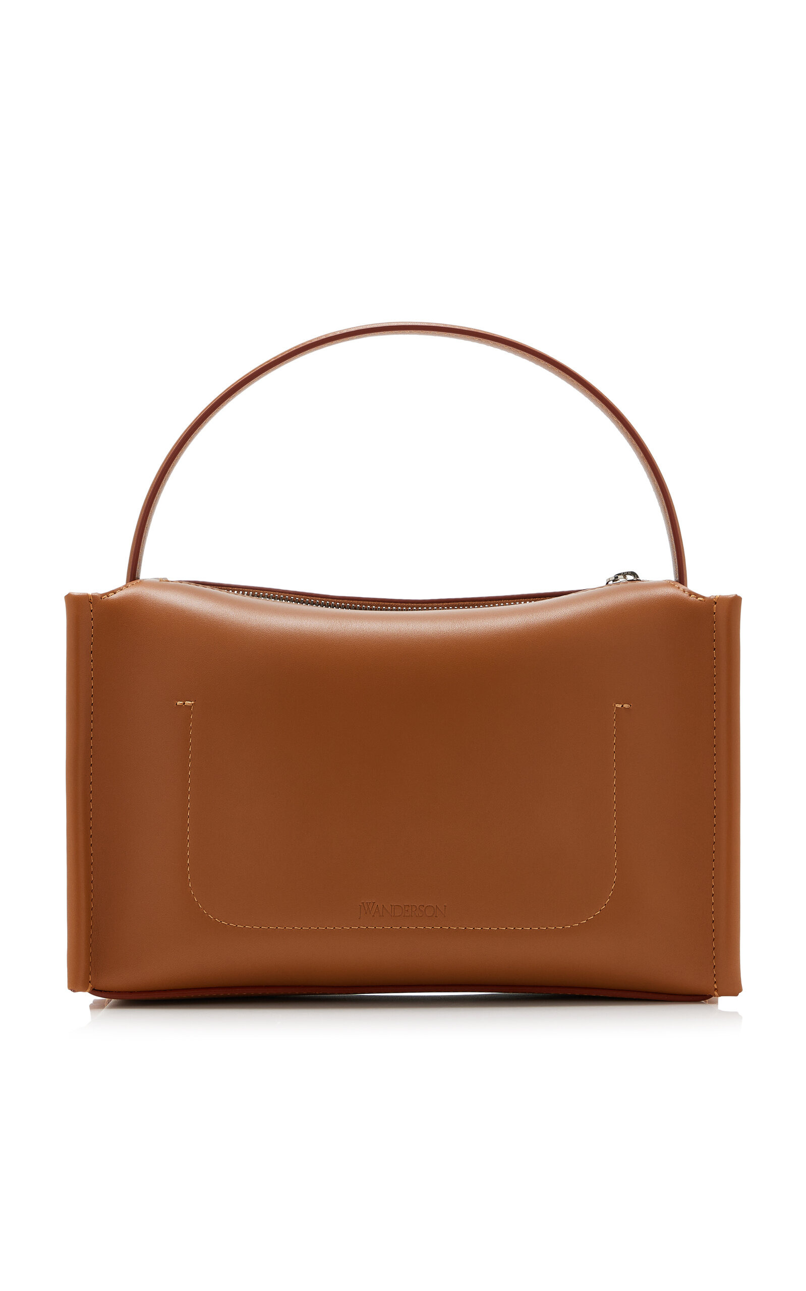 Leather Loafer Bag tan - 6