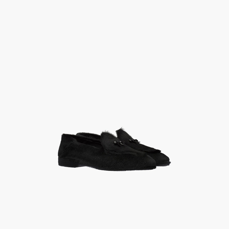 Shearling loafers 1
