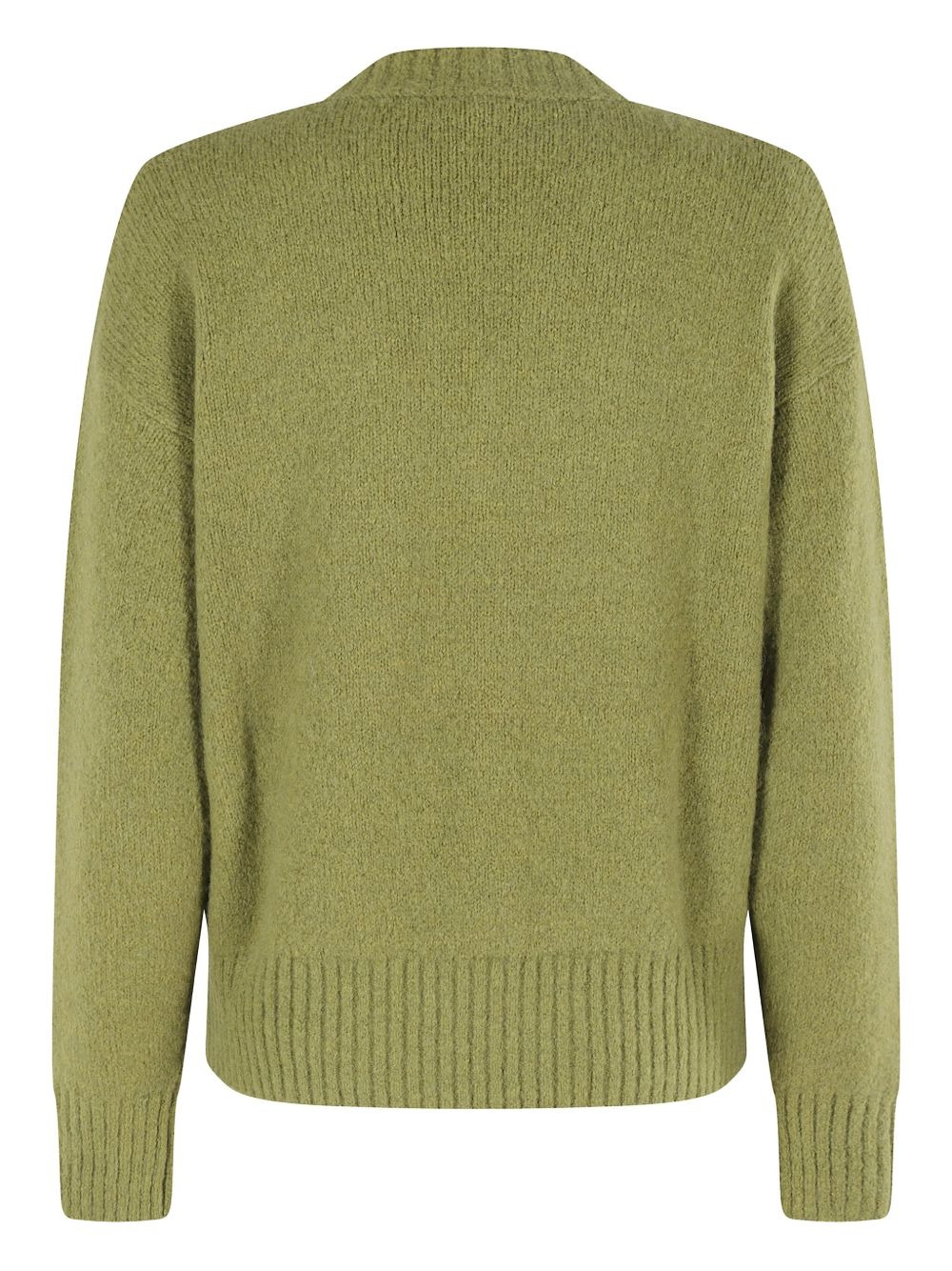 V-neck wool sweater - 2