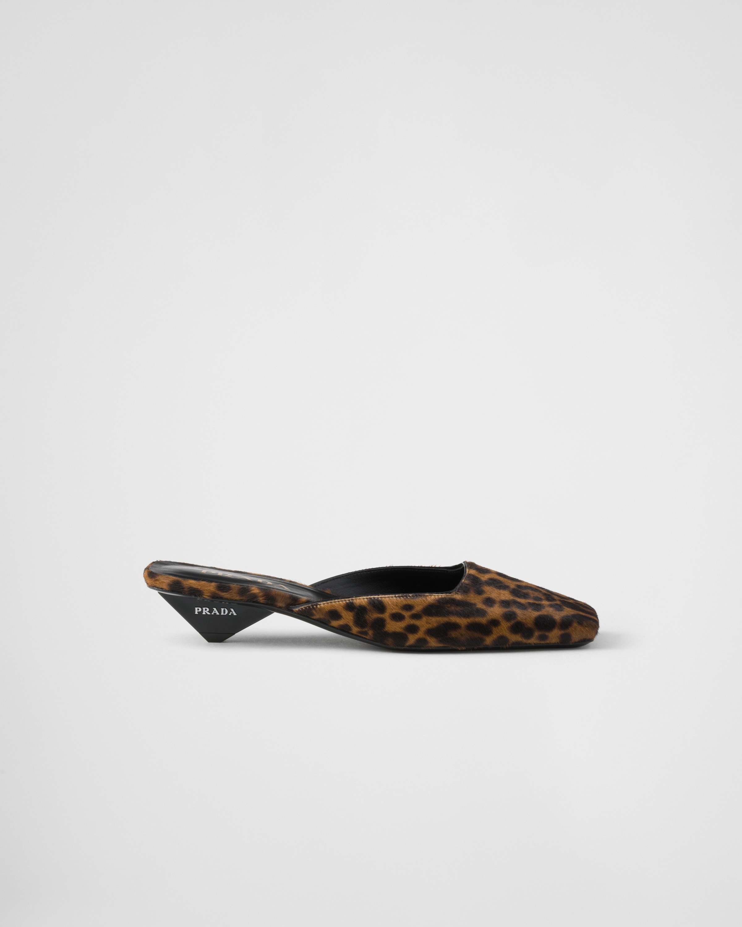 Printed leather slides - 2