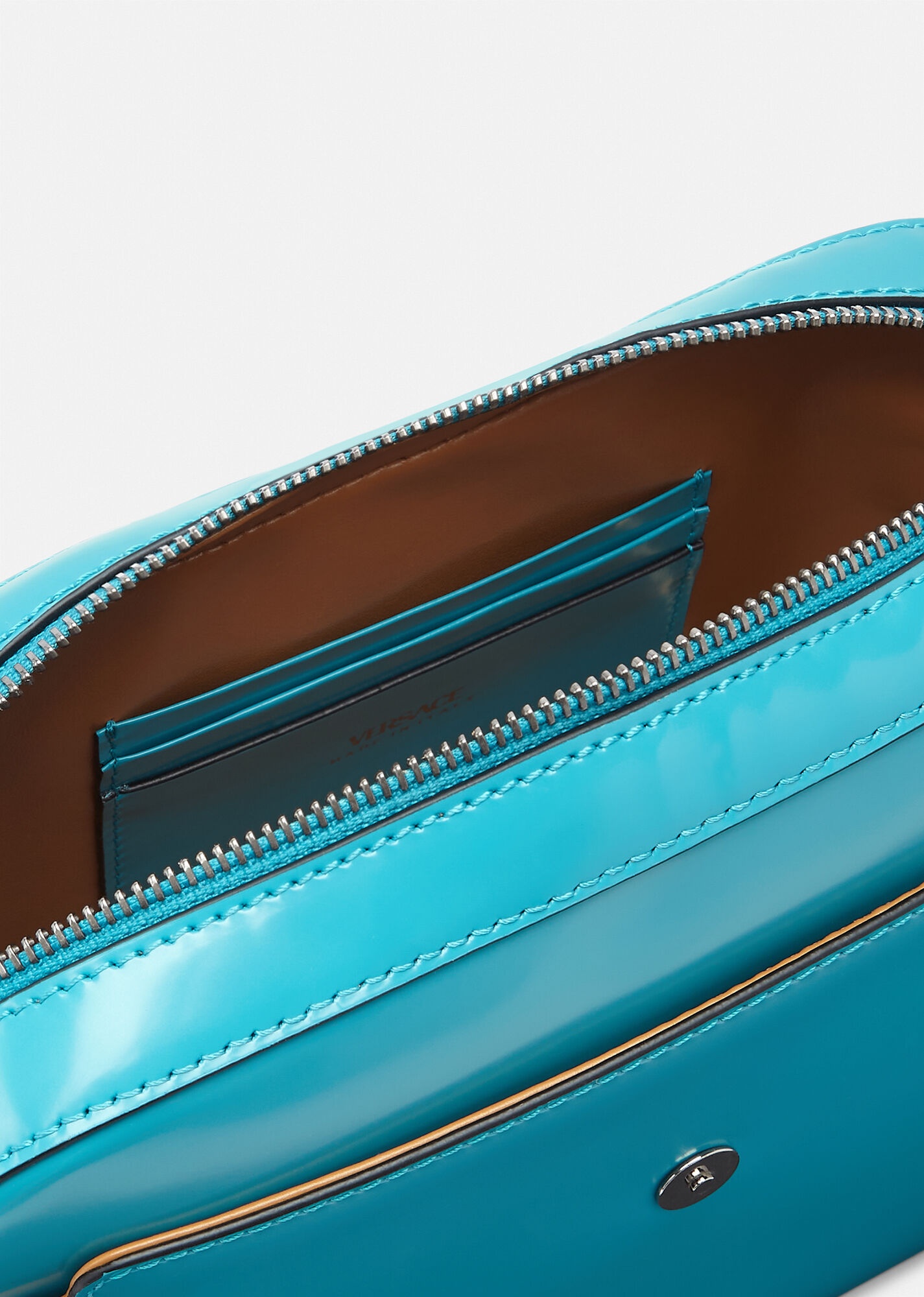 V Greca Signature Messenger Bag - 4