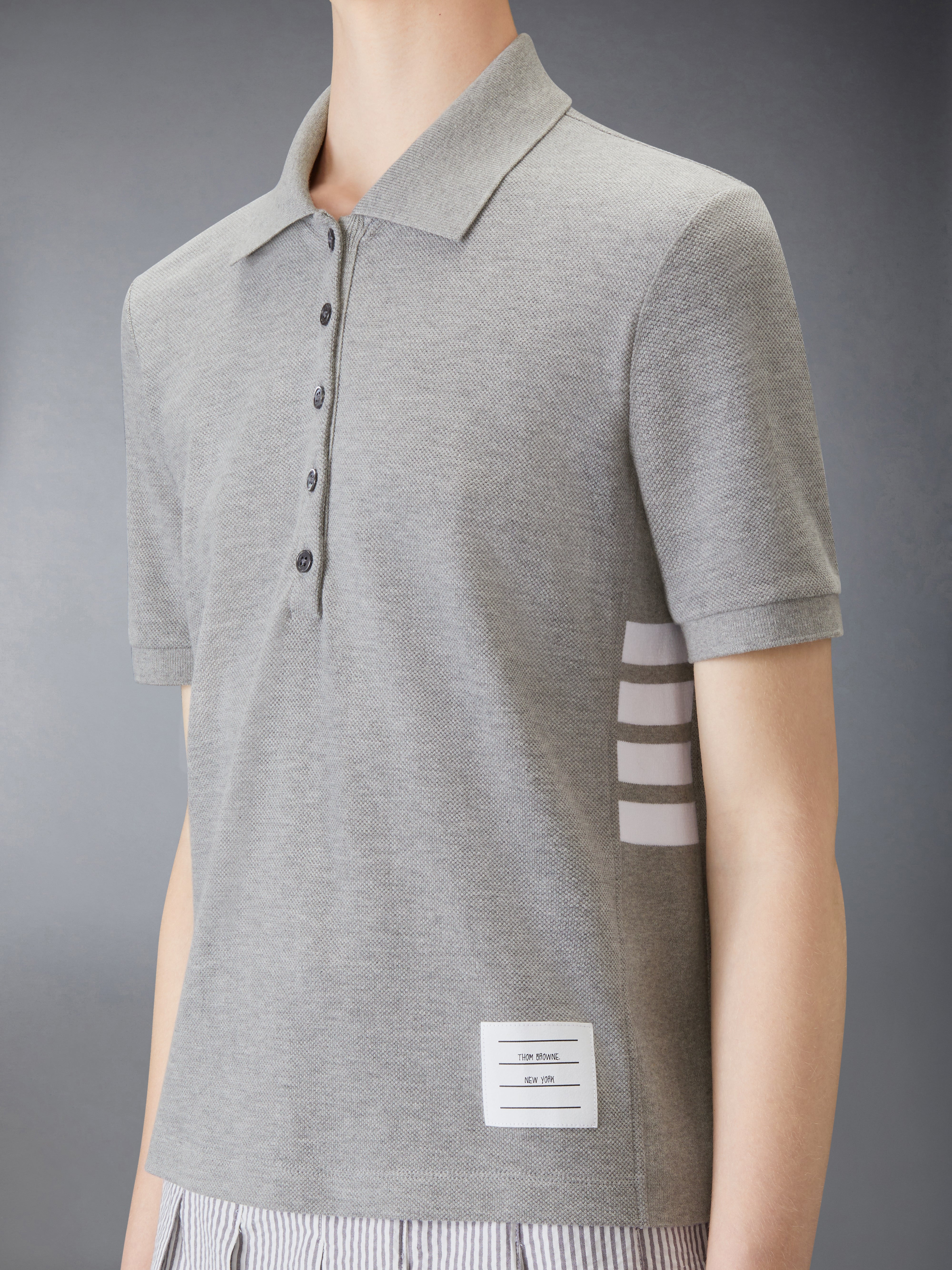 CLASSIC PIQUE 4-BAR POLO - 7