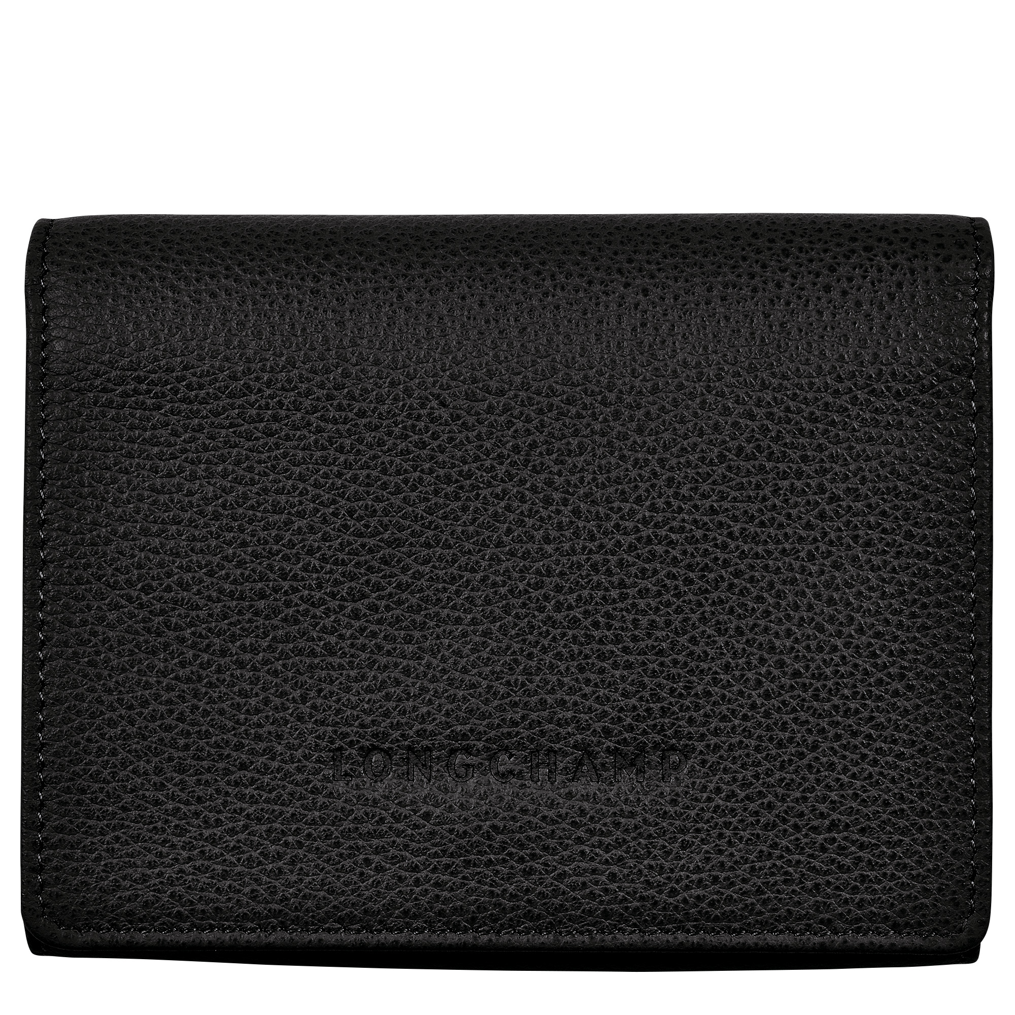 Le Foulonné Wallet Black - Leather - 1