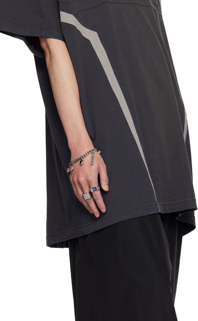 We11done Silver Large Square Ring outlook