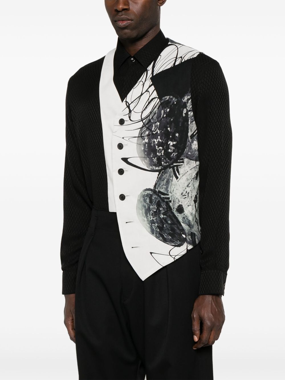 asymmetric waistcoat - 3