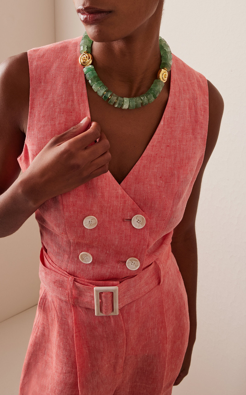 LIZZIE FORTUNATO Nautilus Collar green outlook