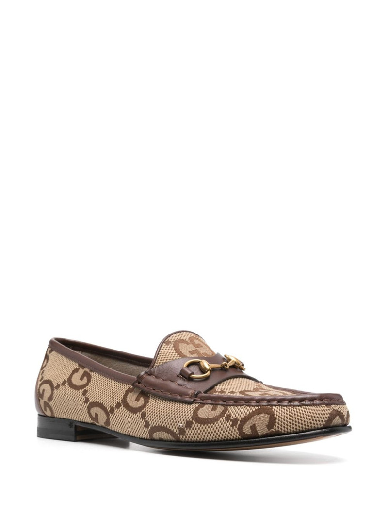 GUCCI GG horsebit loafers outlook