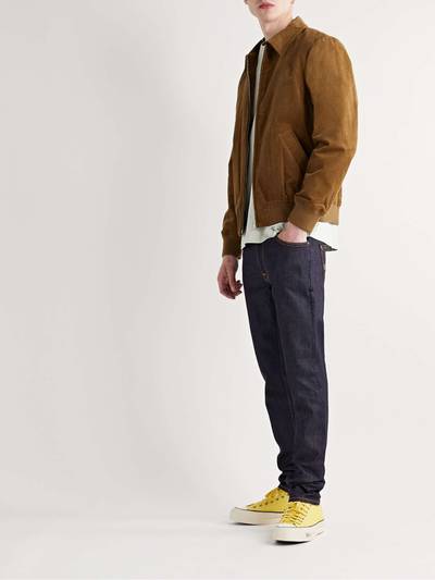 Nudie Jeans Lean Dean Slim-Fit Dry Organic Denim Jeans outlook