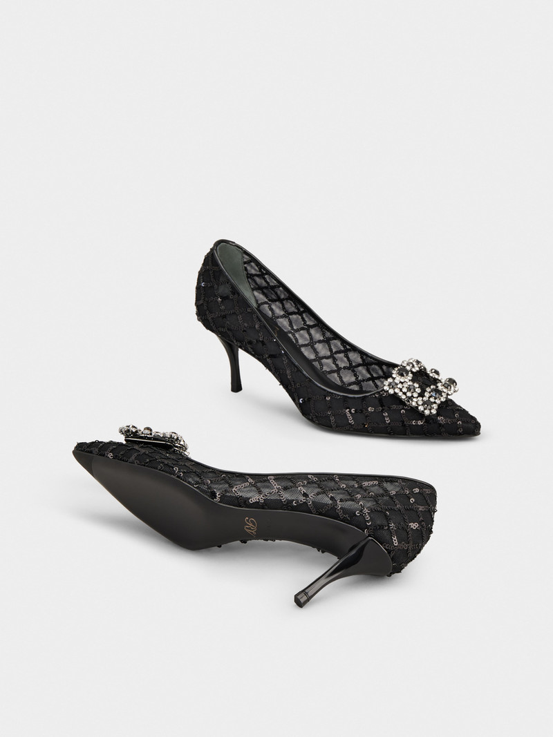 Efflorescence Pumps in net fabric 6