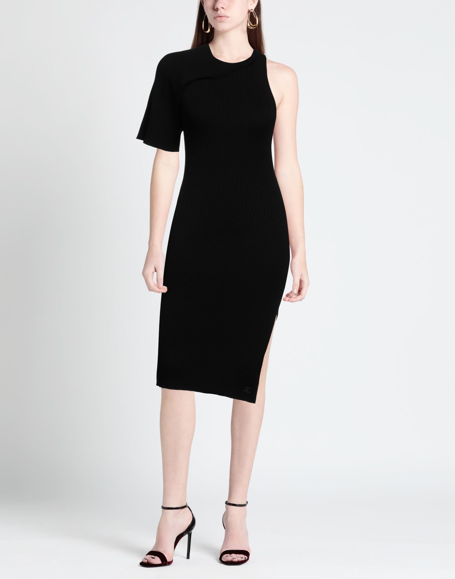 Black Women's Midi Dress - 2