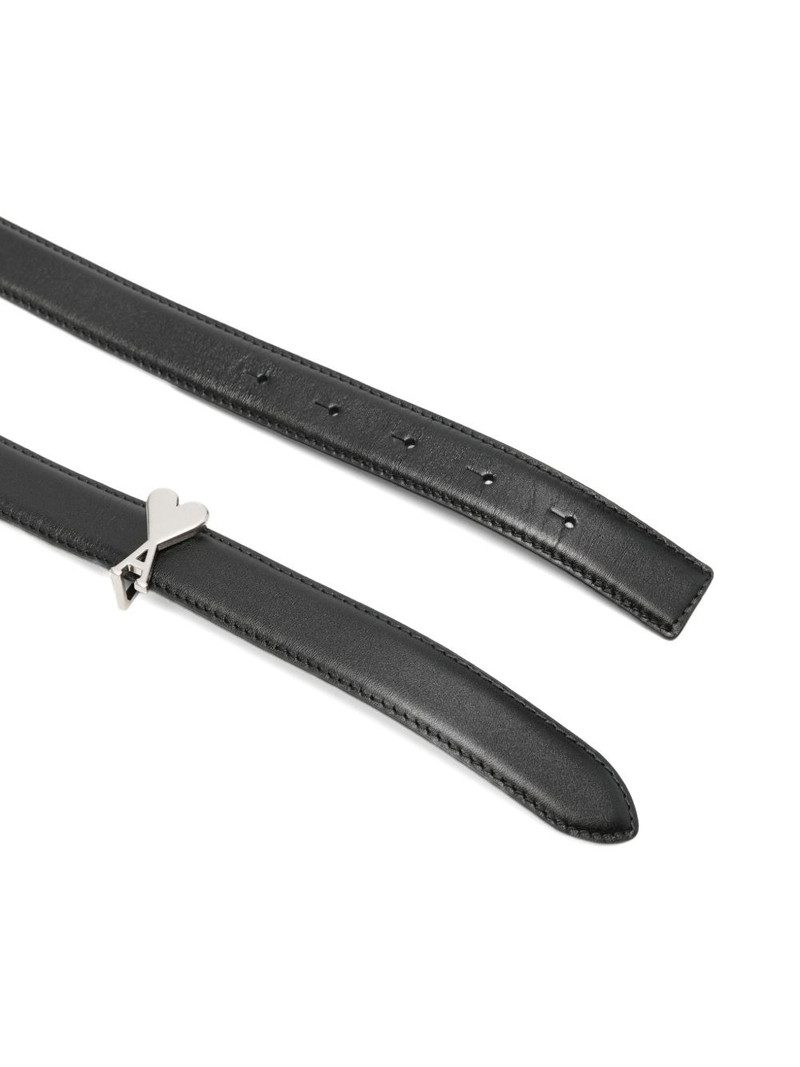 AMI Paris Ami de Coeur buckle belt outlook