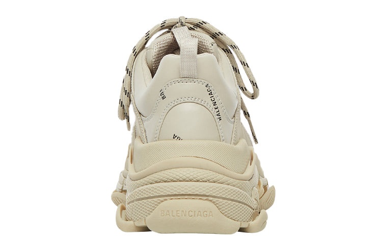 (WMNS) Balenciaga Triple S Sneaker 'All Over Logo - Beige' 524039W2FA19710 - 4