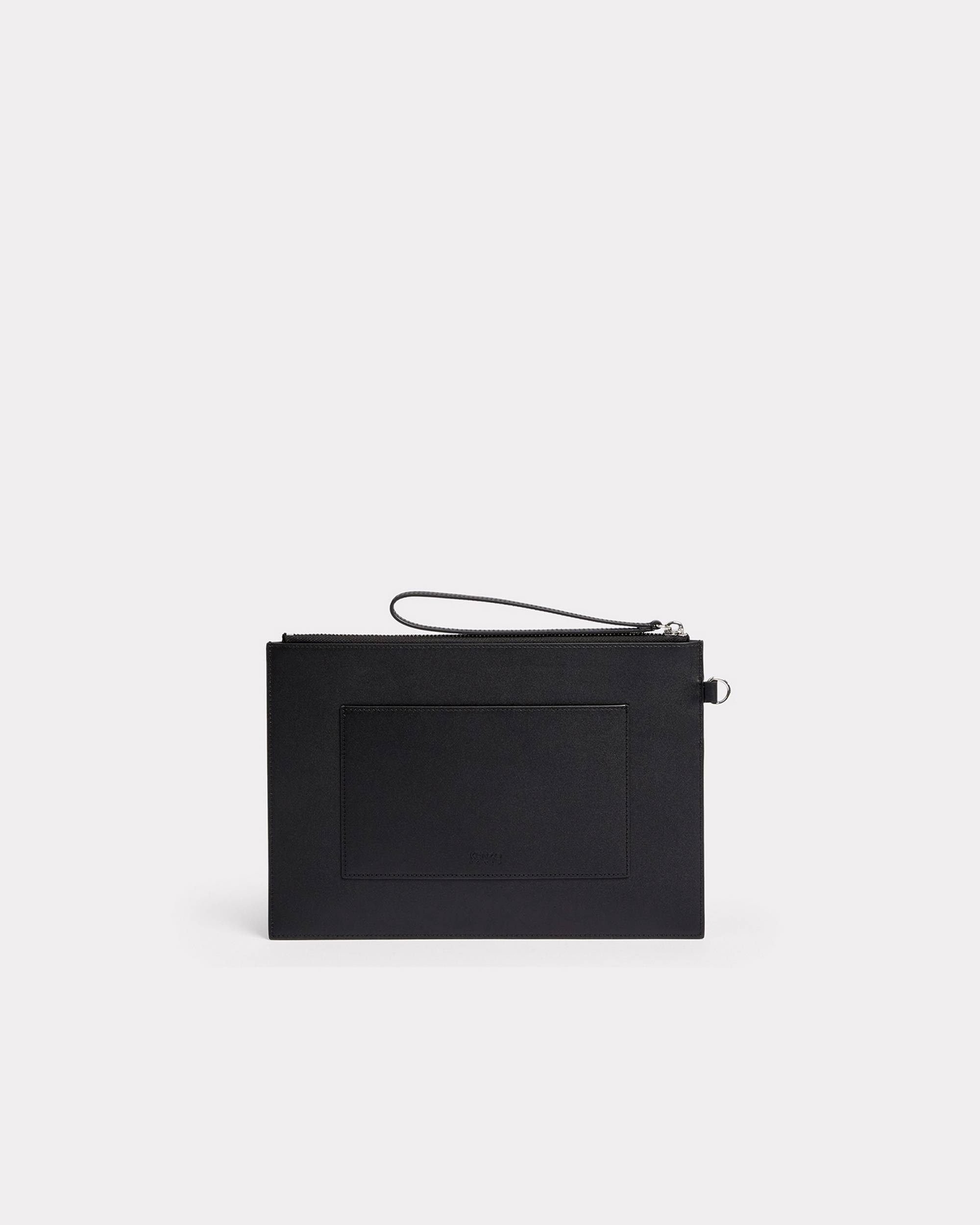 Large leather 'KENZO Target' purse - 2