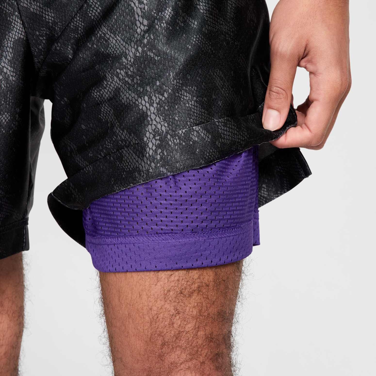 Nike Kobe Dri-Fit Reversible 6in Shorts 'Black' FZ0932-010 - 6