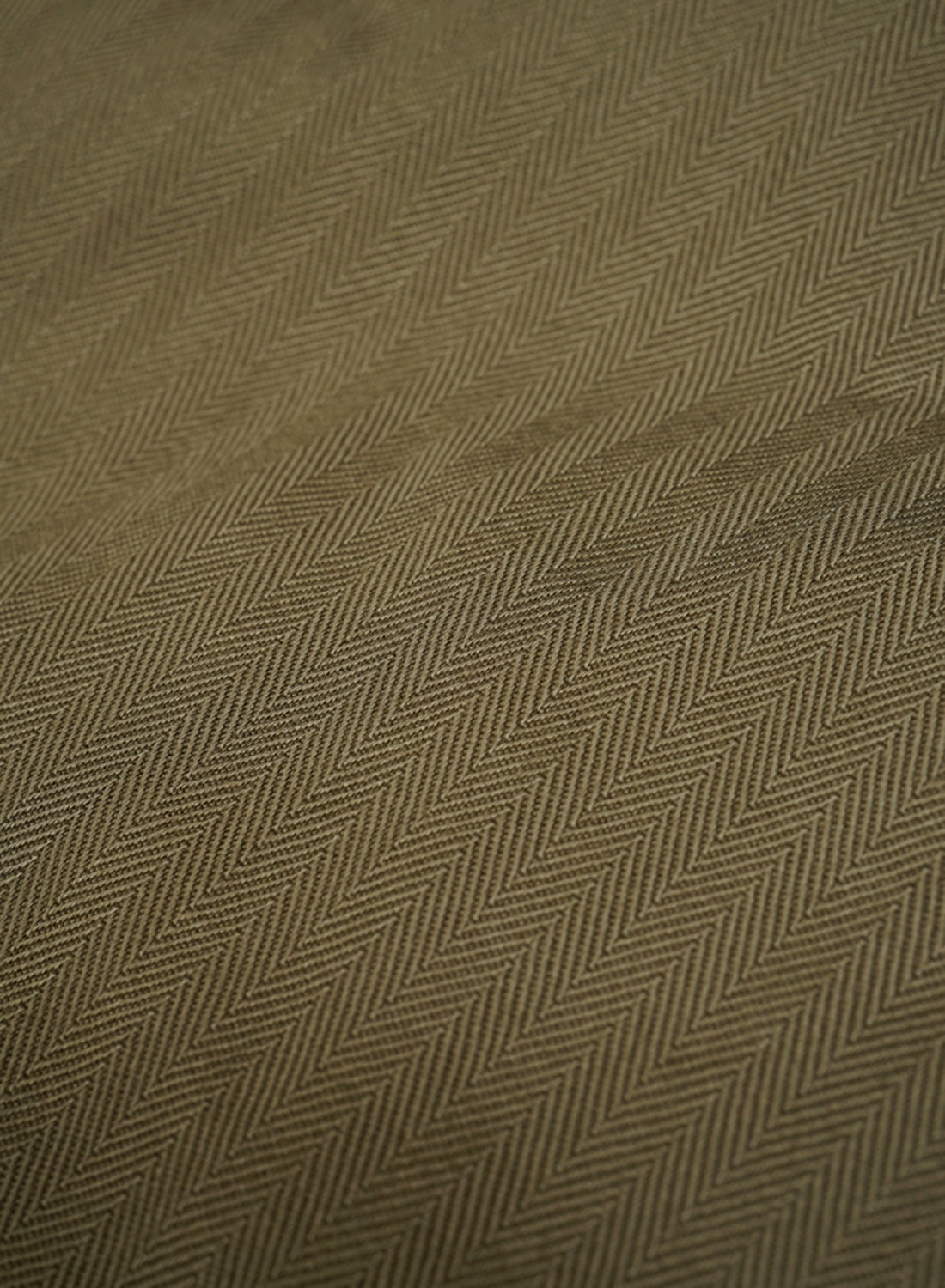Army Cargo Pant Nano Pigment Herringbone Twill in Green - 10