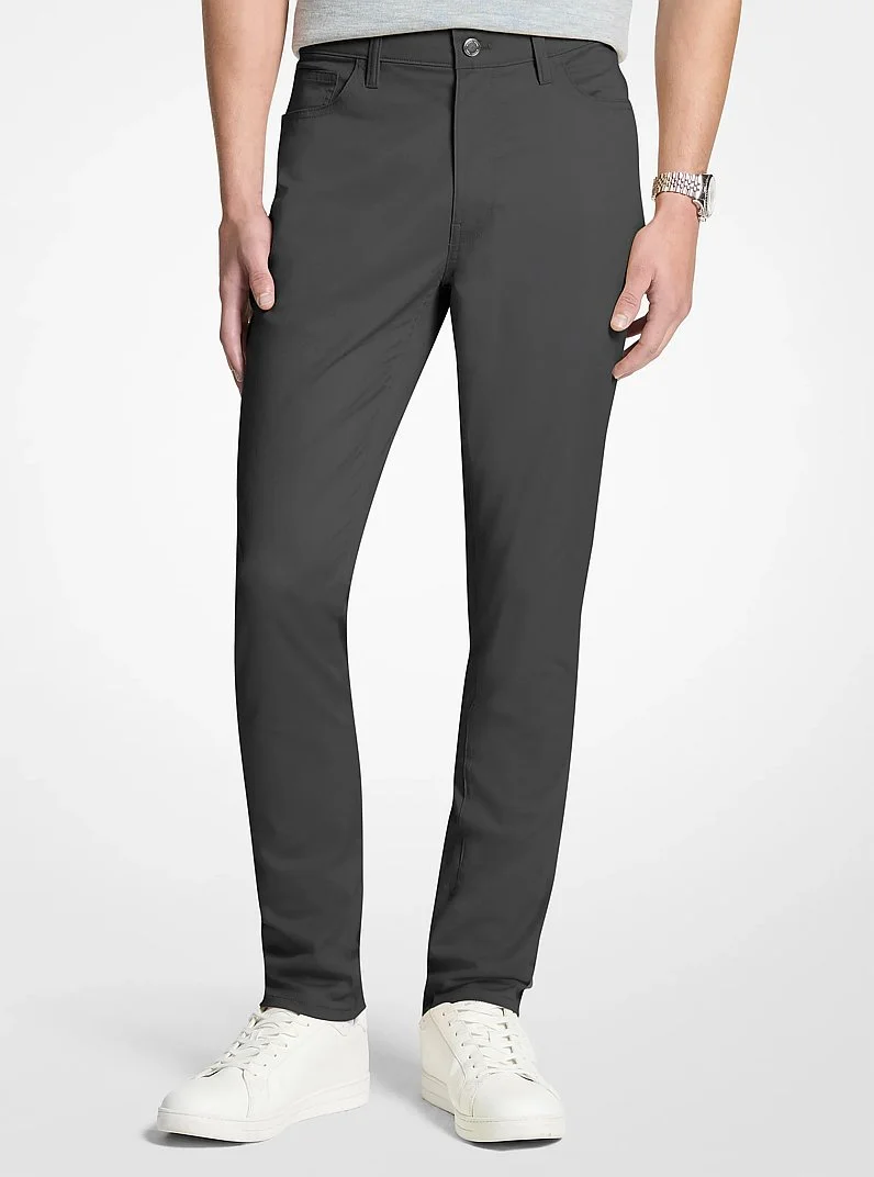 Parker Stretch Denim Pants - 1