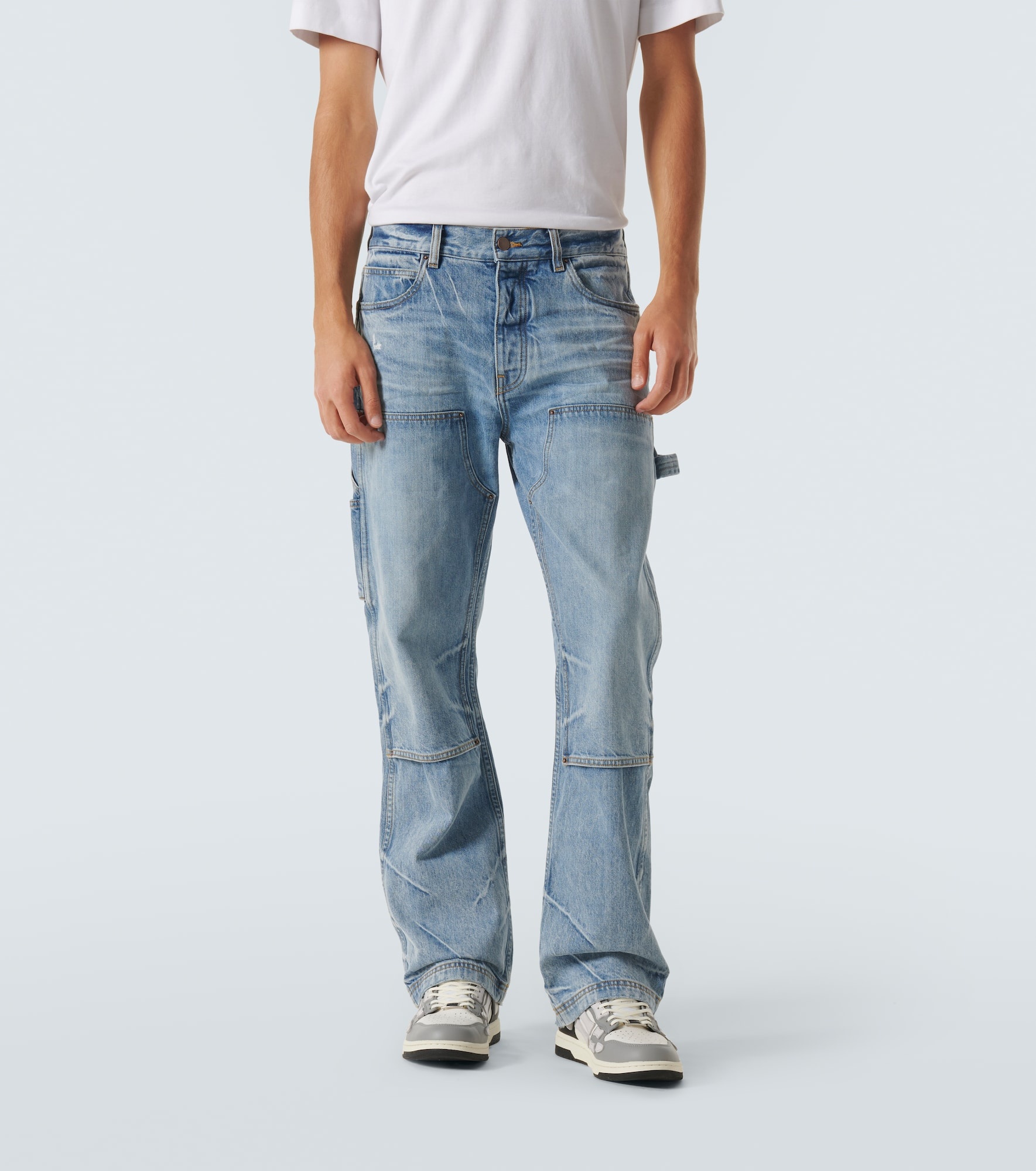 Mid-rise straight jeans - 3