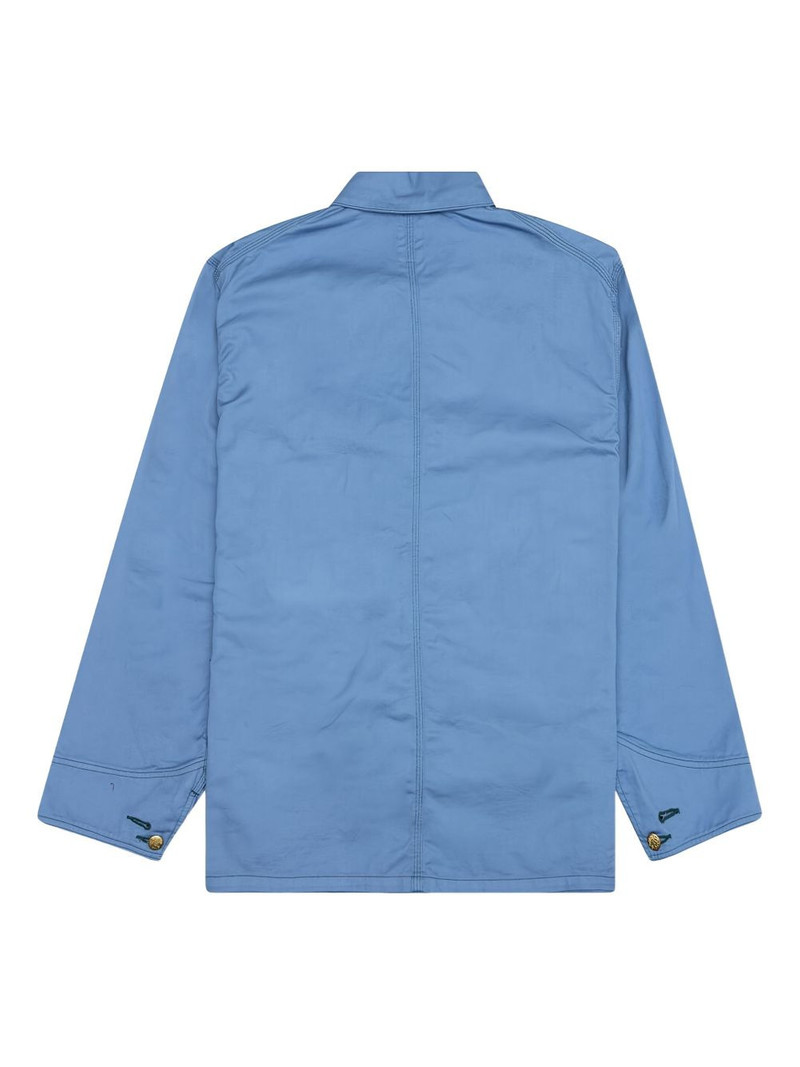 NEEDLES x Smith's butterfly-embroidered twill shirt jacket outlook