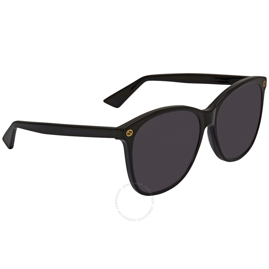 Gucci Grey Cat Eye Ladies Sunglasses GG0024S 001 58 - 2