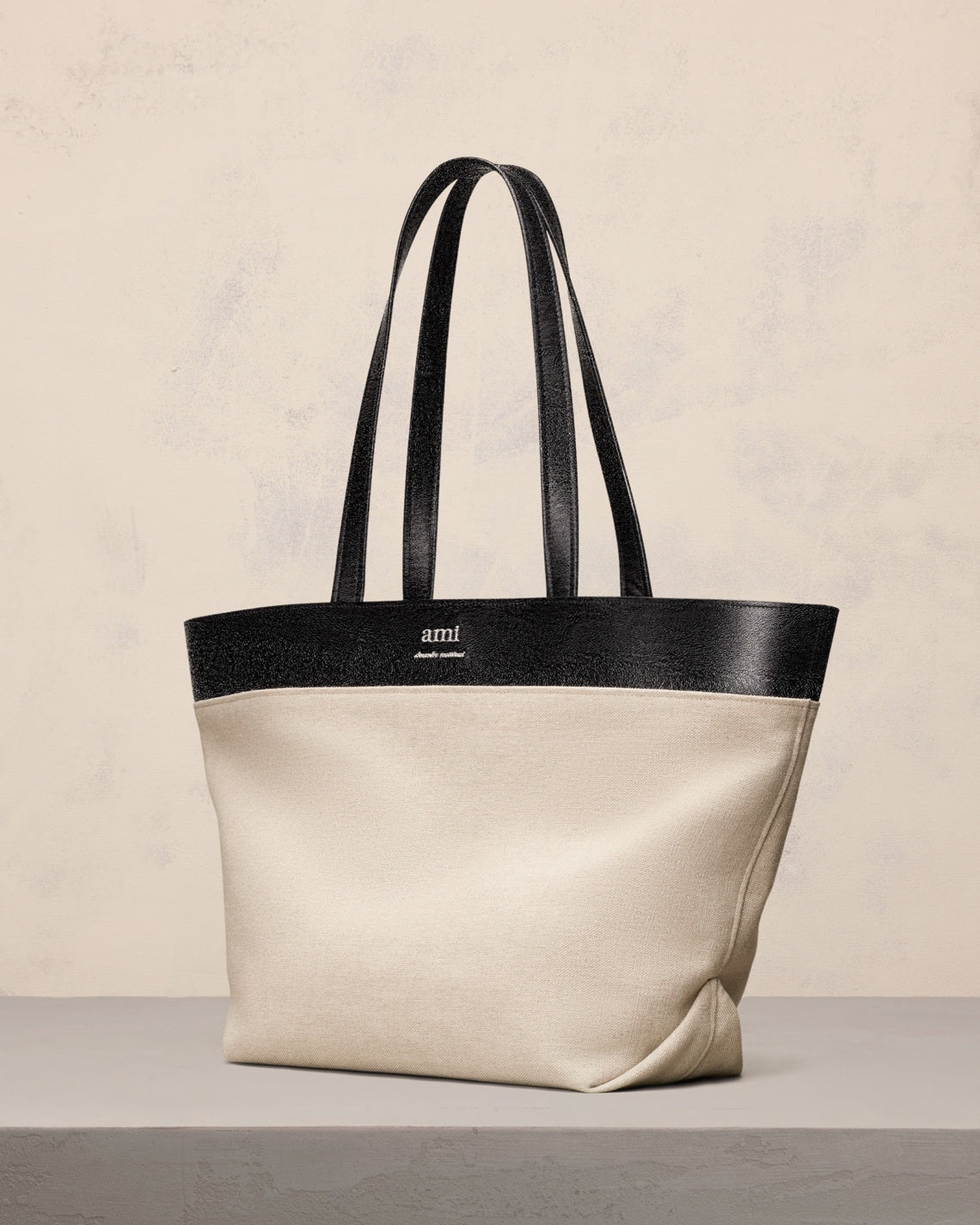 ★AMI PARIS★イーストウエストアーミーショッピングバッグ AMI Paris EAST WEST AMI SHOPPING BAG | REVERSIBLE
