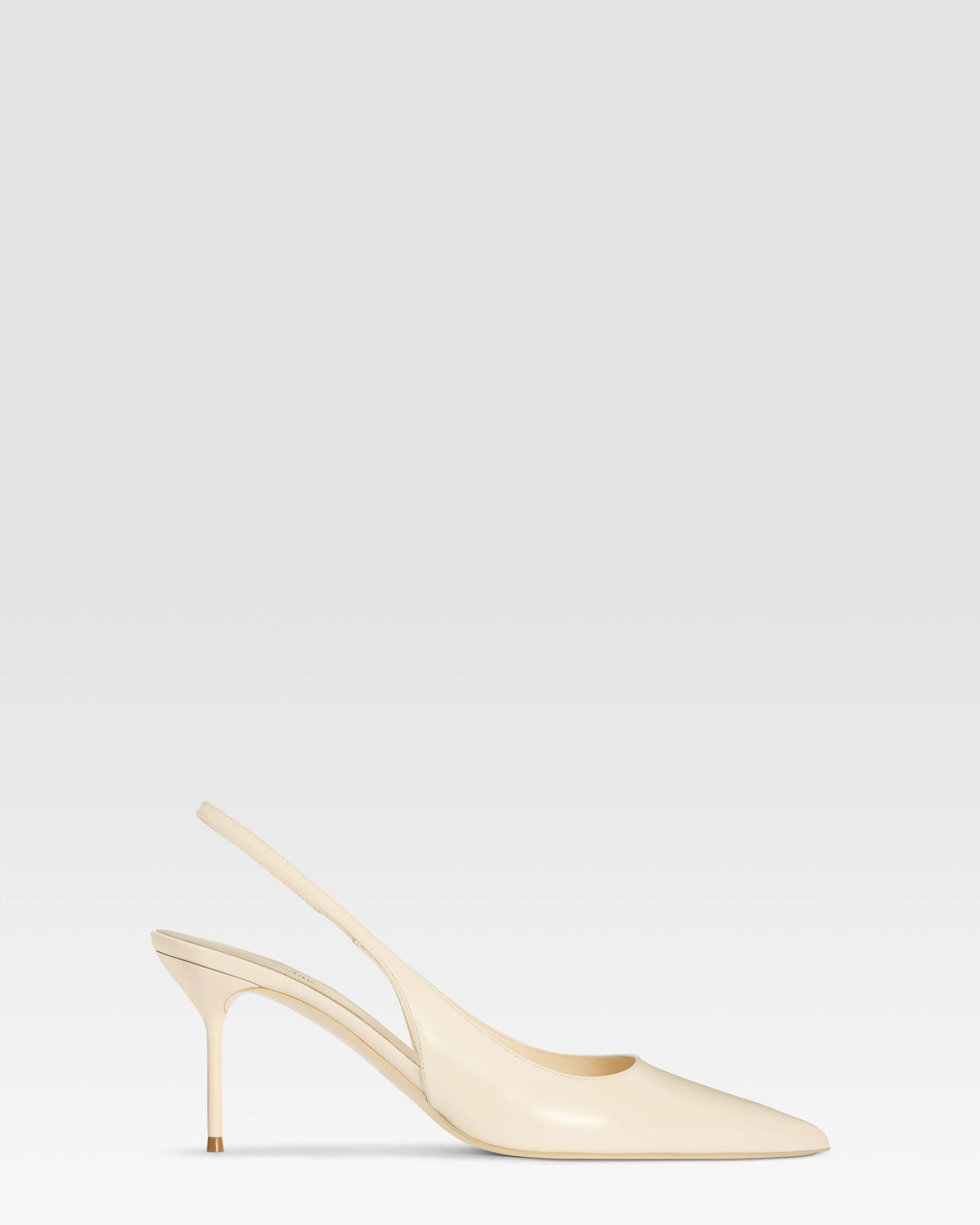 Patent leather slingback - 1