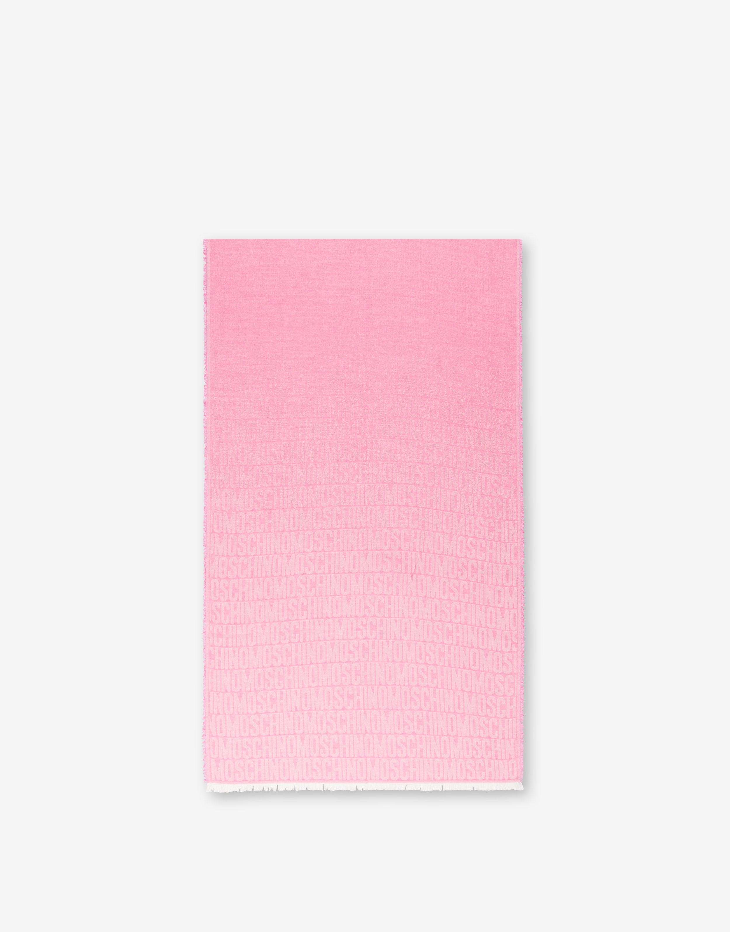 DÉGRADÉ LOGO MODAL-BLEND SCARF - 1