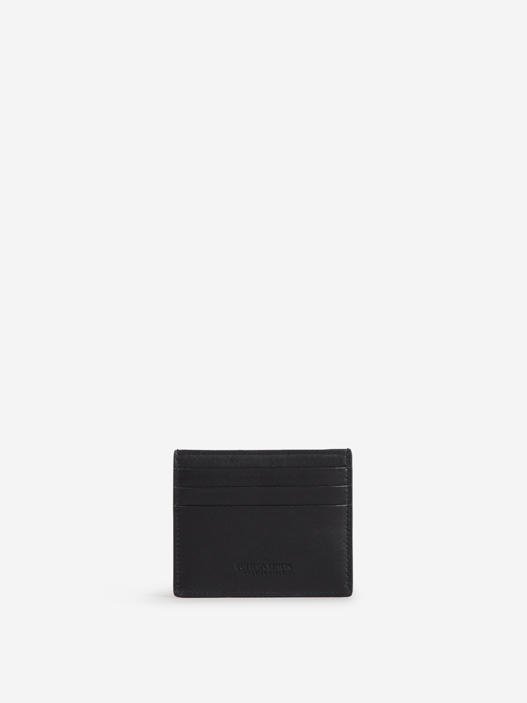 INTRECCIATO LEATHER CARD HOLDER - 3