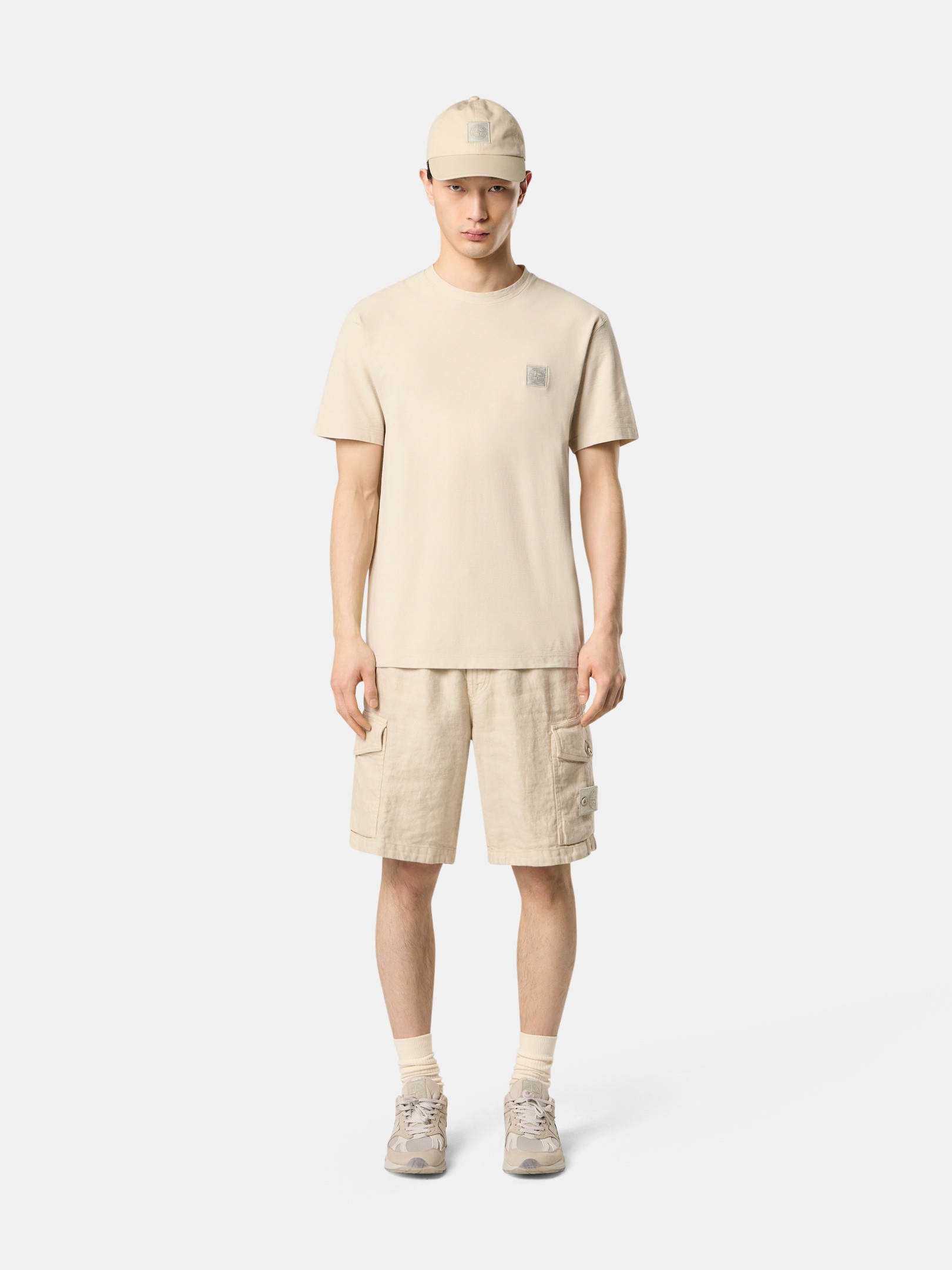 L100001 DIAGONAL LINEN_STONE ISLAND GHOST - 2