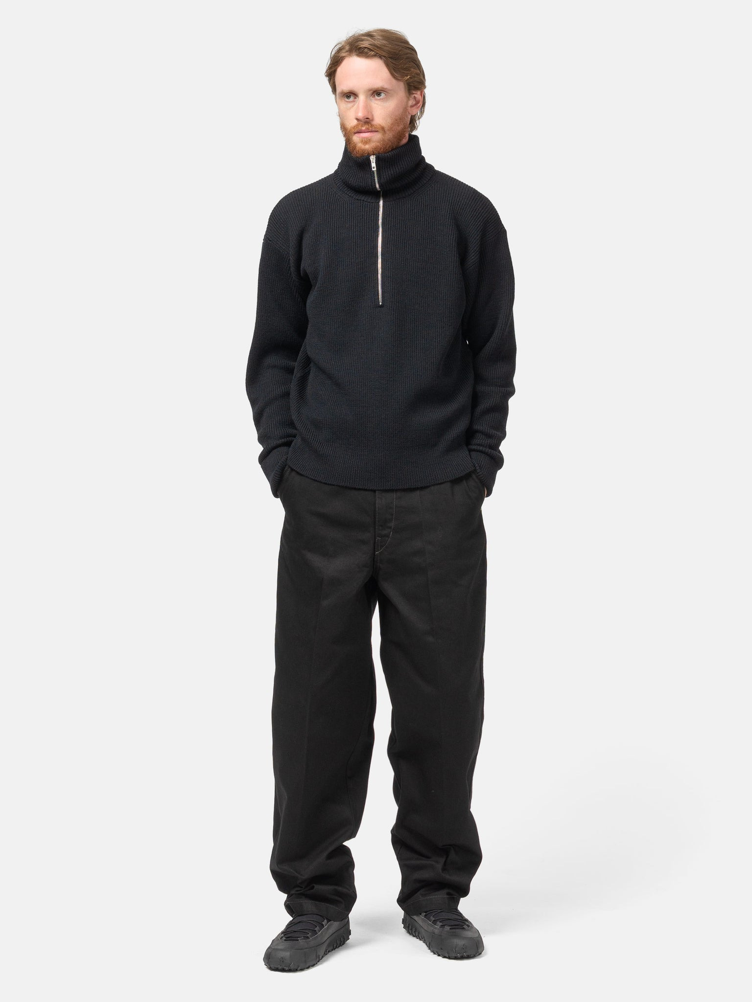 Maxi Barrel Workwear Pants Black - 2