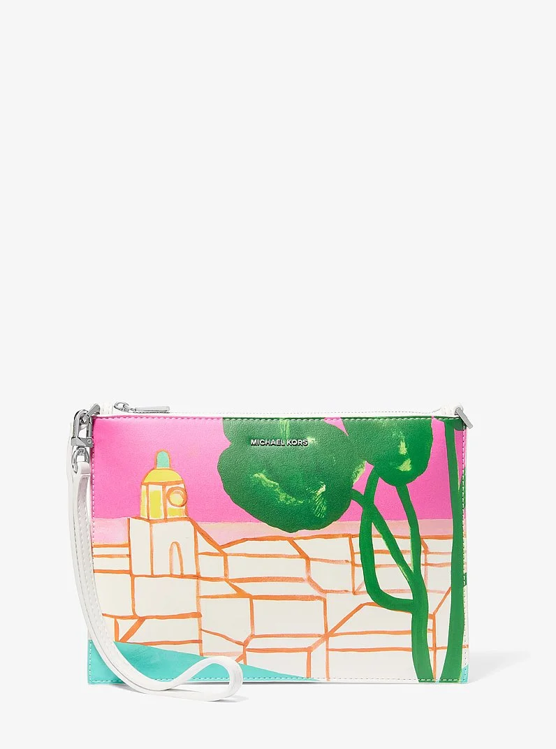 Michael Kors X Christina Zimpel Jet Set Extra-Large Convertible Wristlet - 1