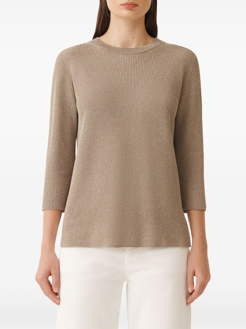 lurex-detail sweater 3