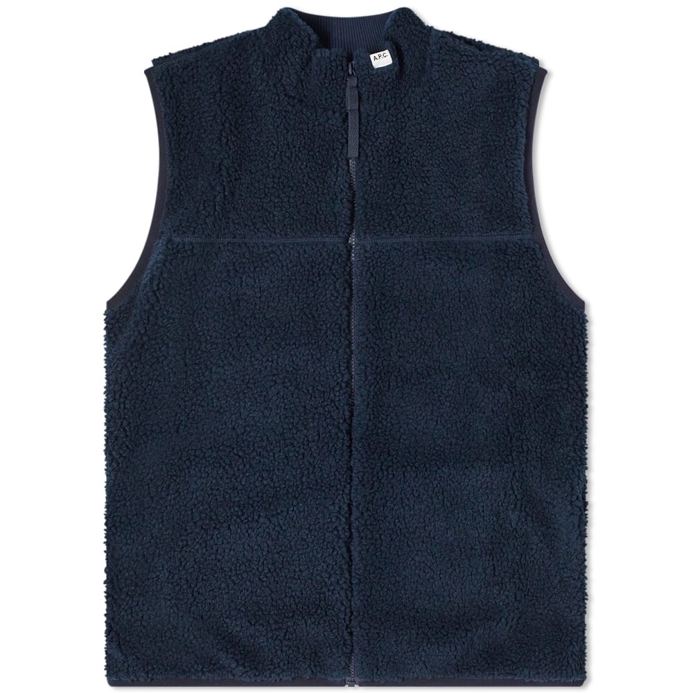 A.P.C. Elie Fleece Gilet - 1