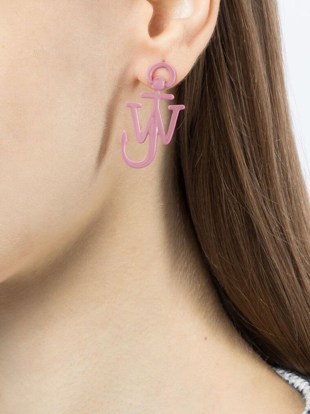 Anchor asymmetric earrings - 2
