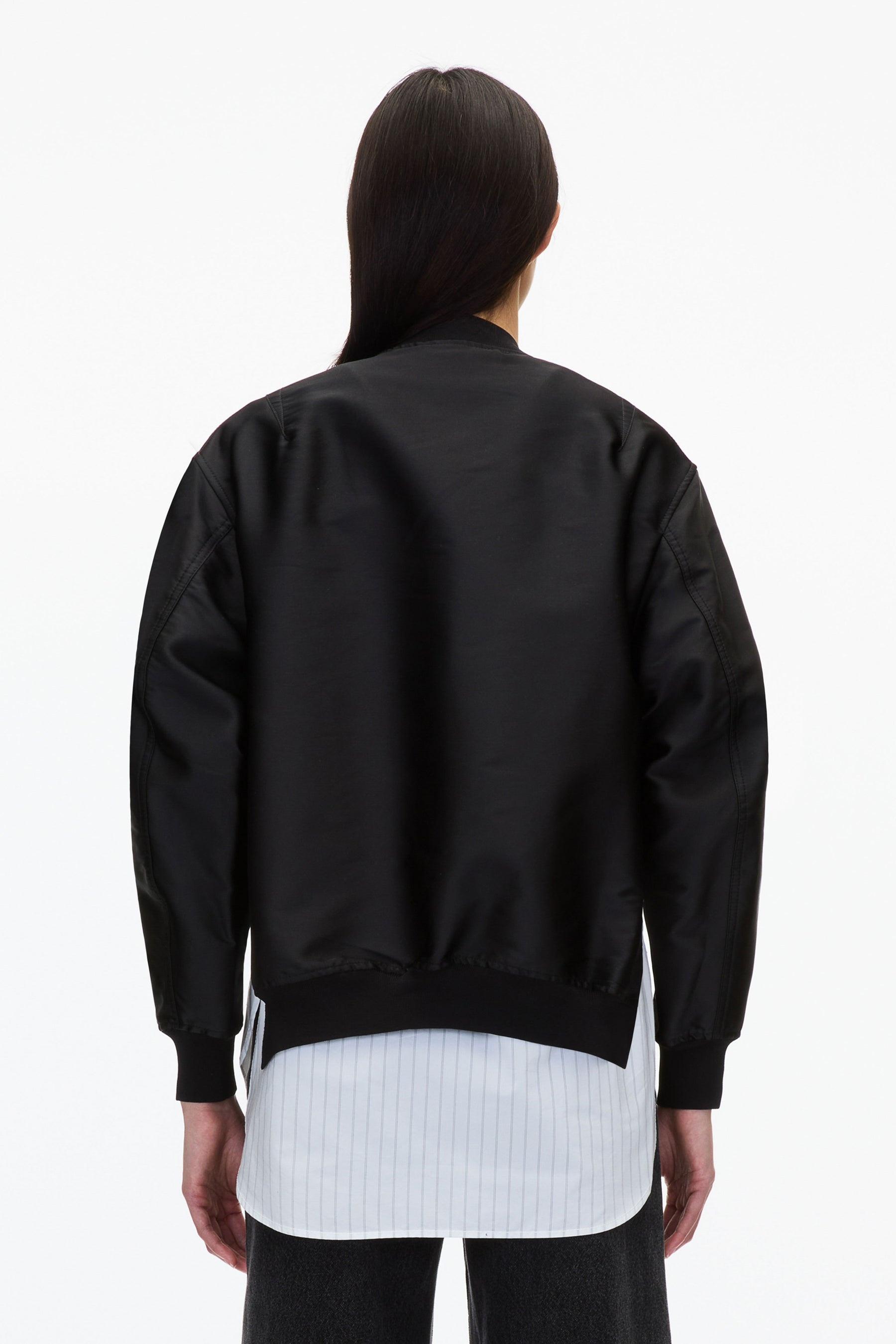 Layered Bomber Jacket - 4