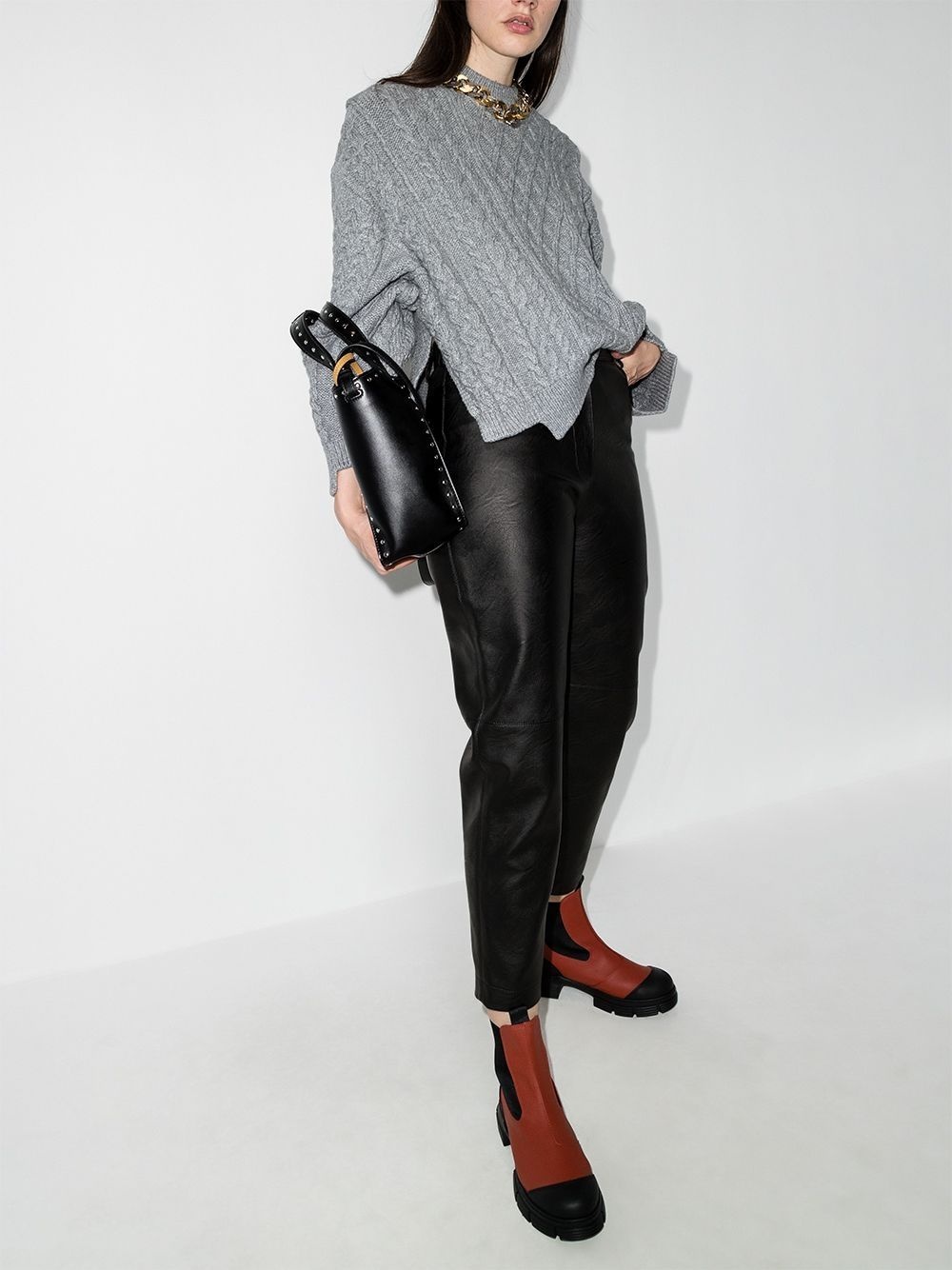 Hailey cropped trousers - 5