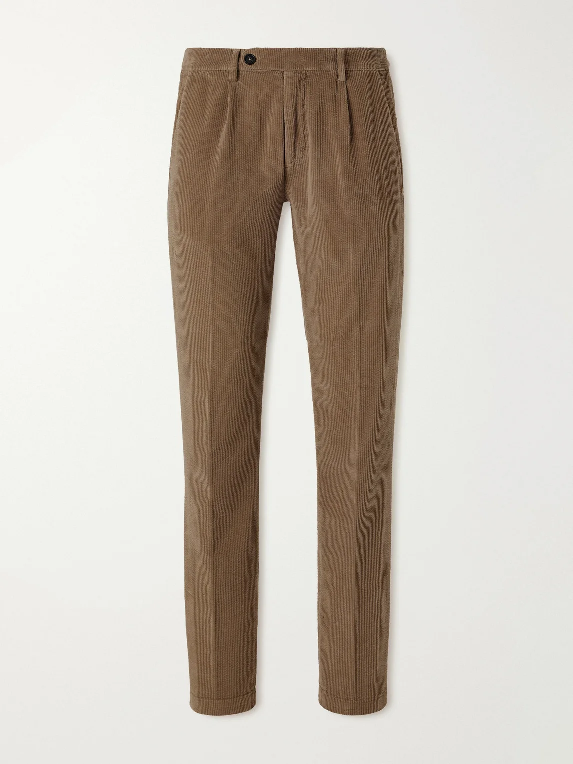 Ionio2 Straight-Leg Cotton-Corduroy Trousers - 1