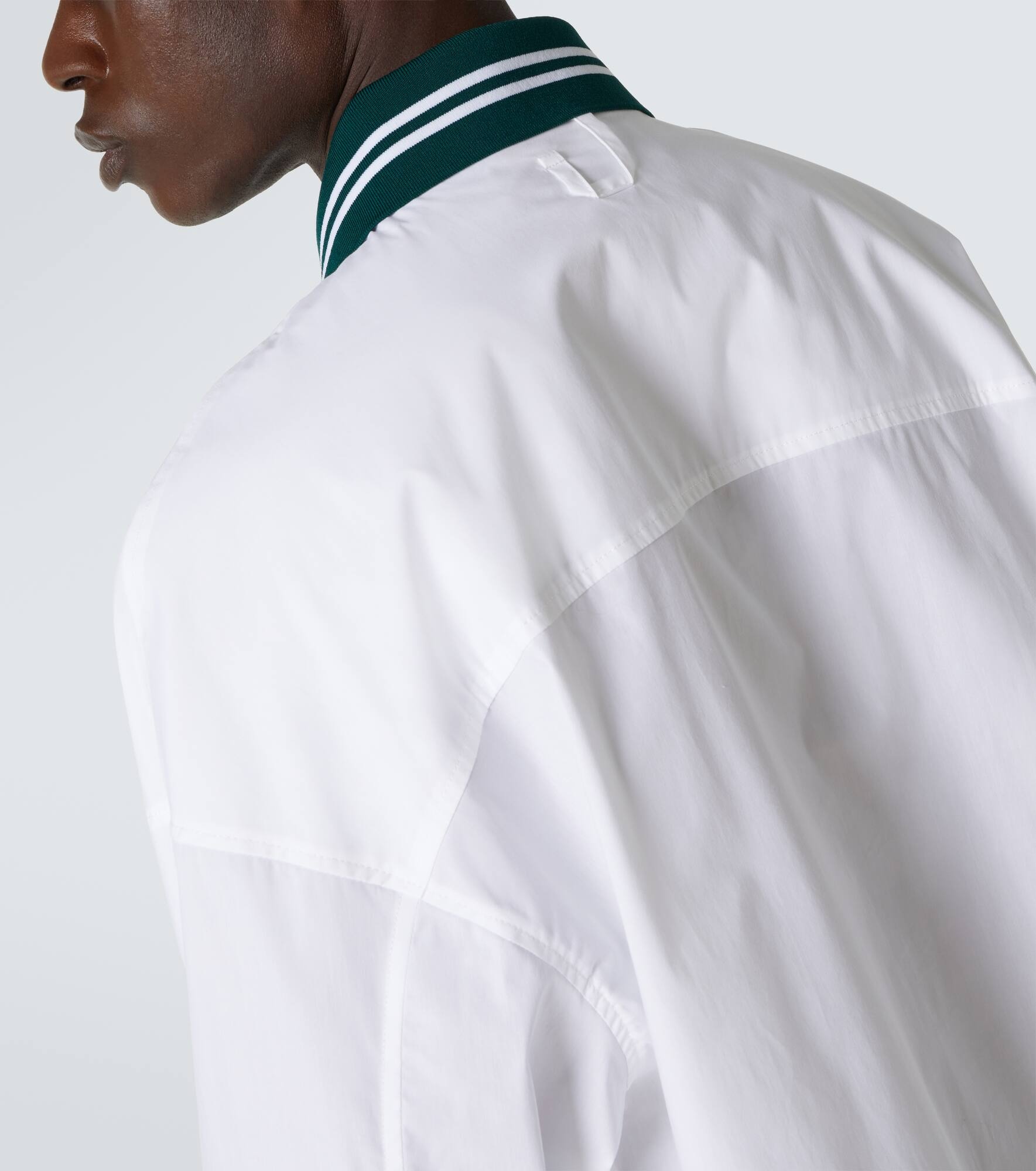 Cotton-blend jersey T-shirt - 6