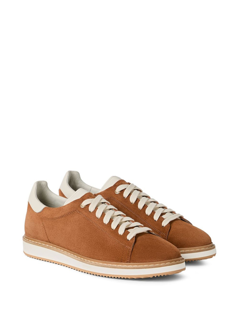 Brunello Cucinelli suede sneakers outlook