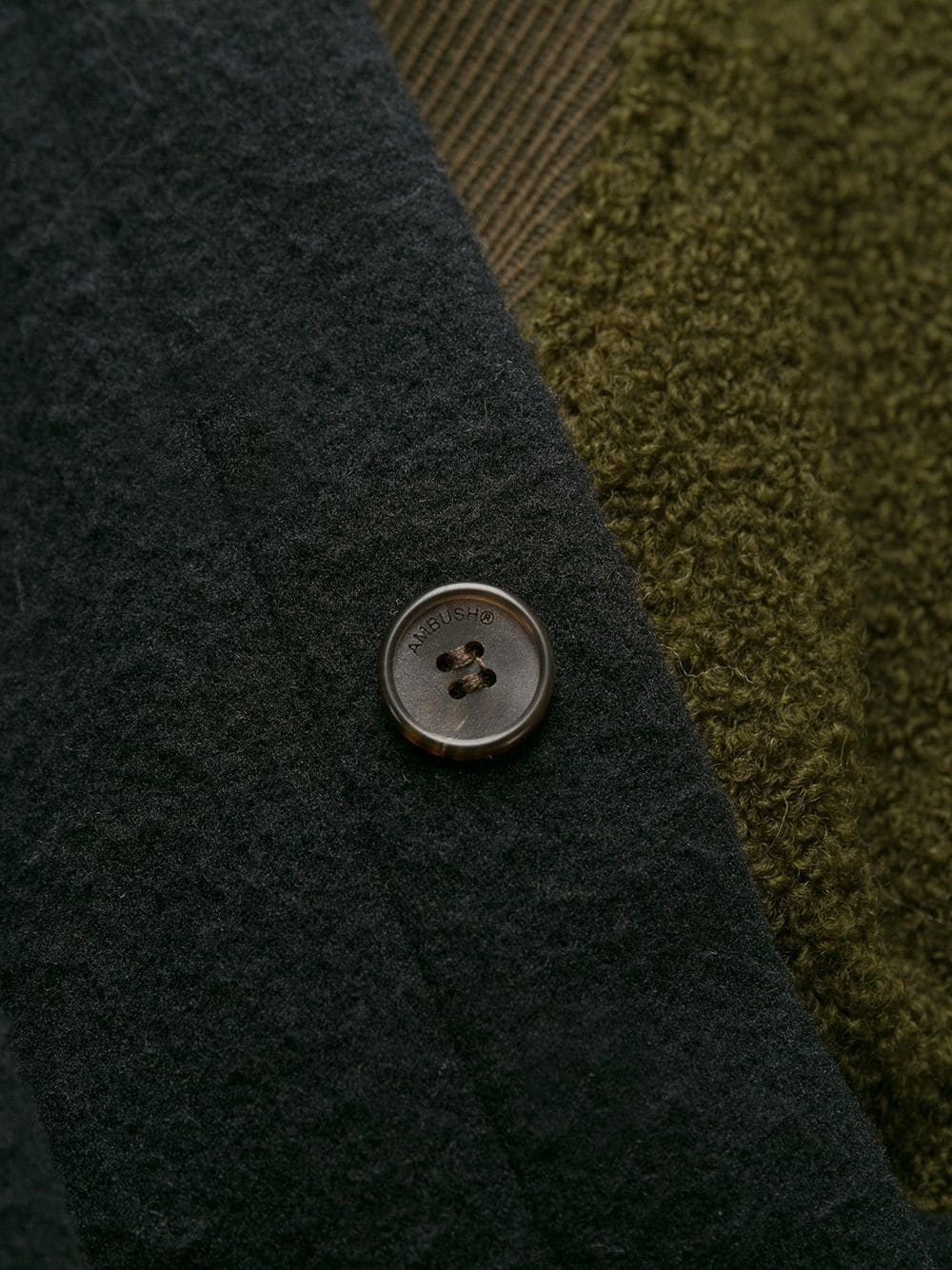 patchwork fleece jacket - 6