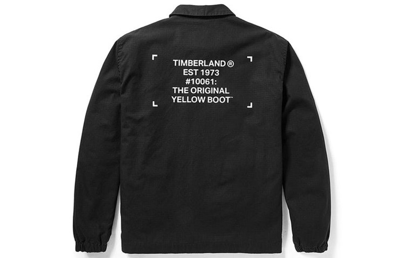 Timberland Timberland SMU Workwear Coach Jacket 'Black' A2CCJ-001 outlook