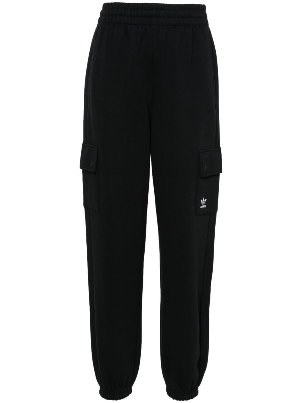 jersey tapered track pants - 1