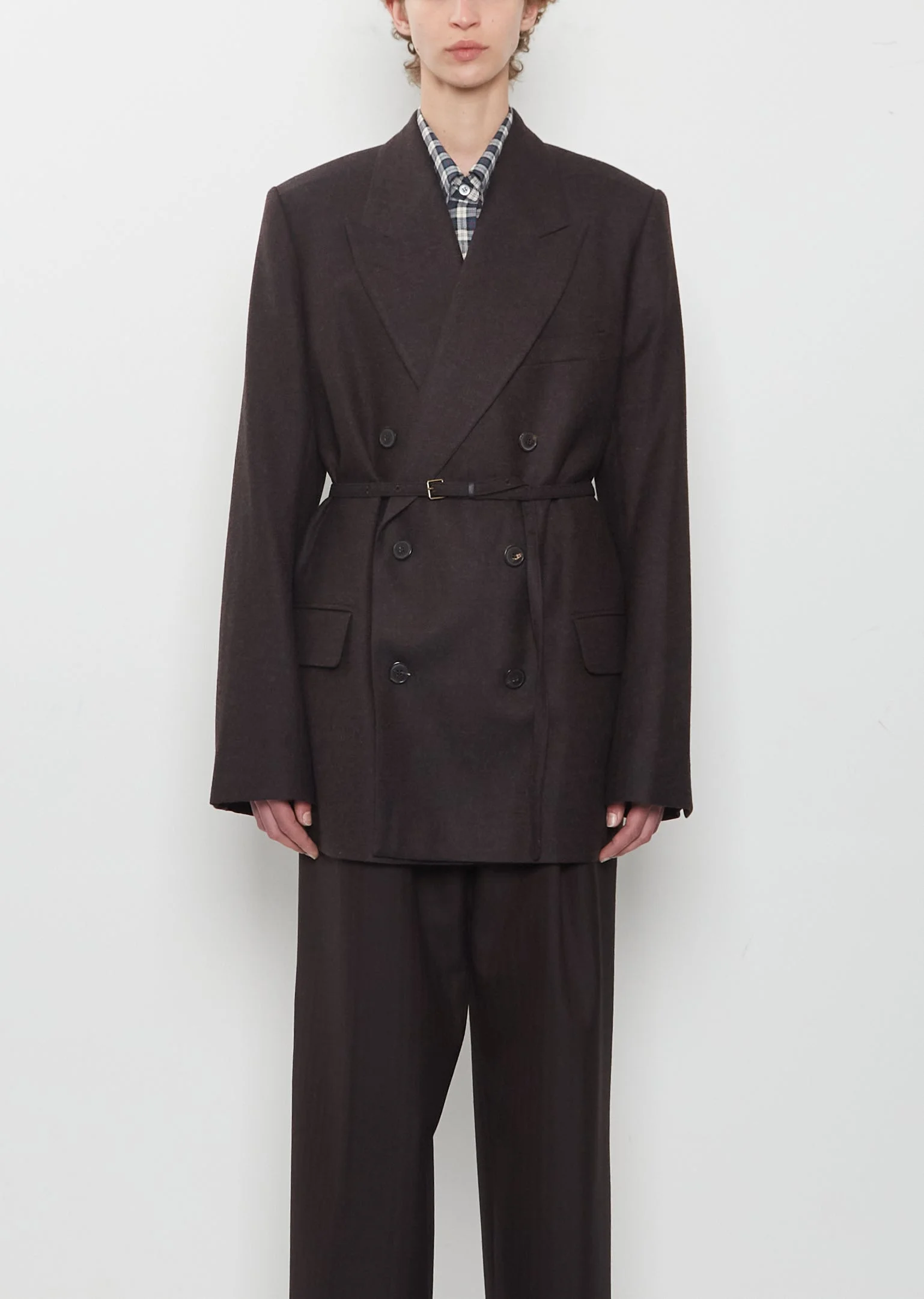 Bossy Wool Flannel Jacket - 1