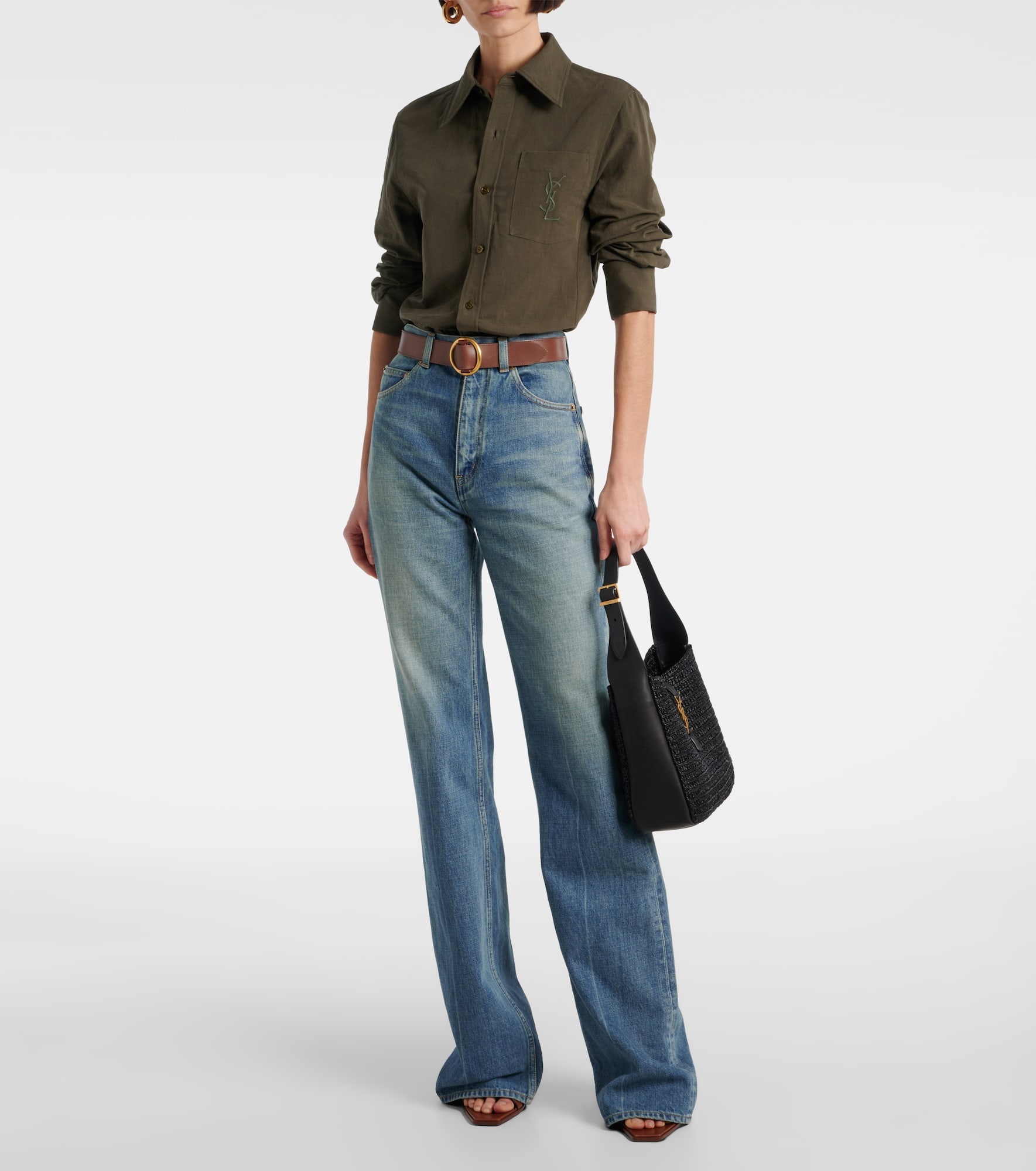 Cassandre cotton and linen shirt - 2