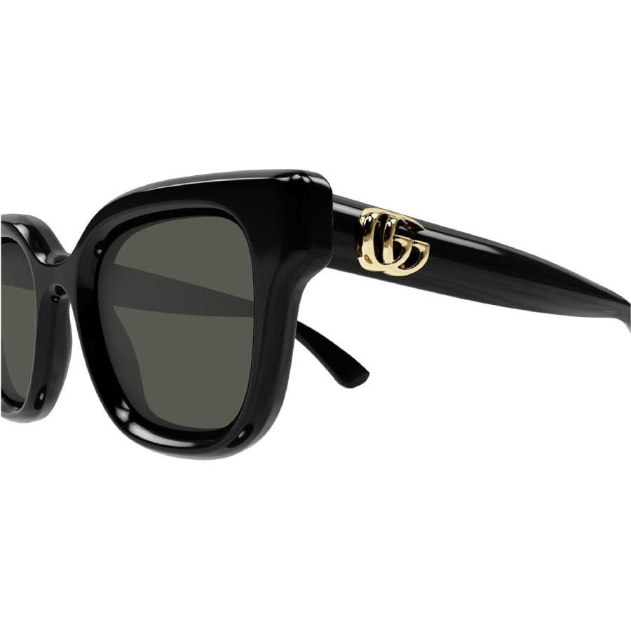 Gucci Grey Square Ladies Sunglasses GG1828S 001 49 - 3
