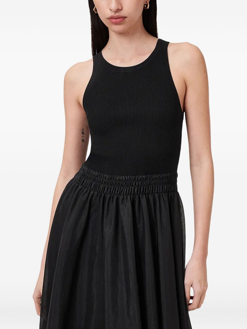 elasticated-waist maxi dress 1